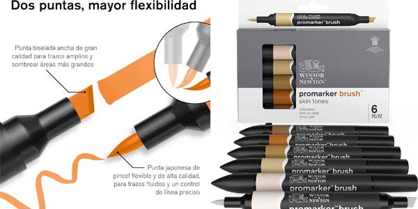 Rotuladores Winsor Newton Promarker oferta