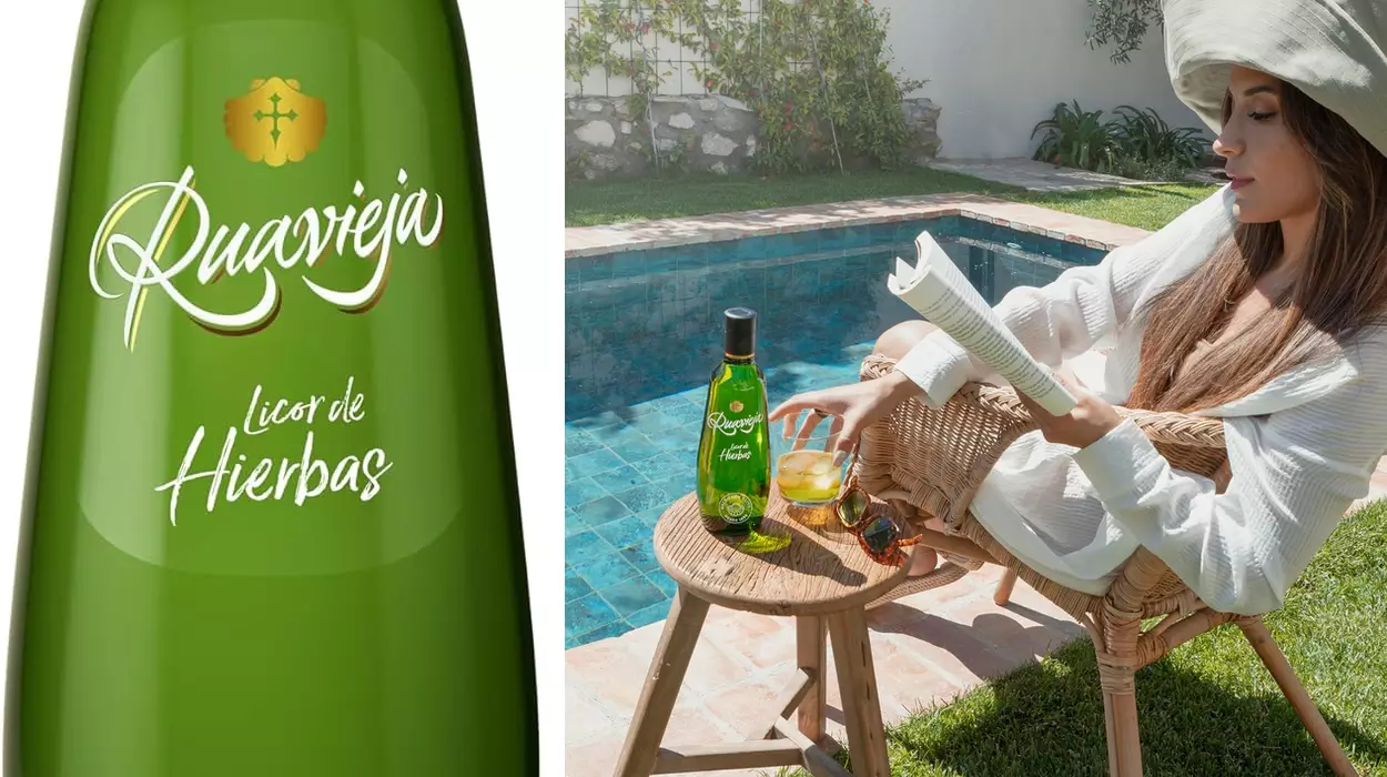 Chollo Licor de hierbas Ruavieja de un litro