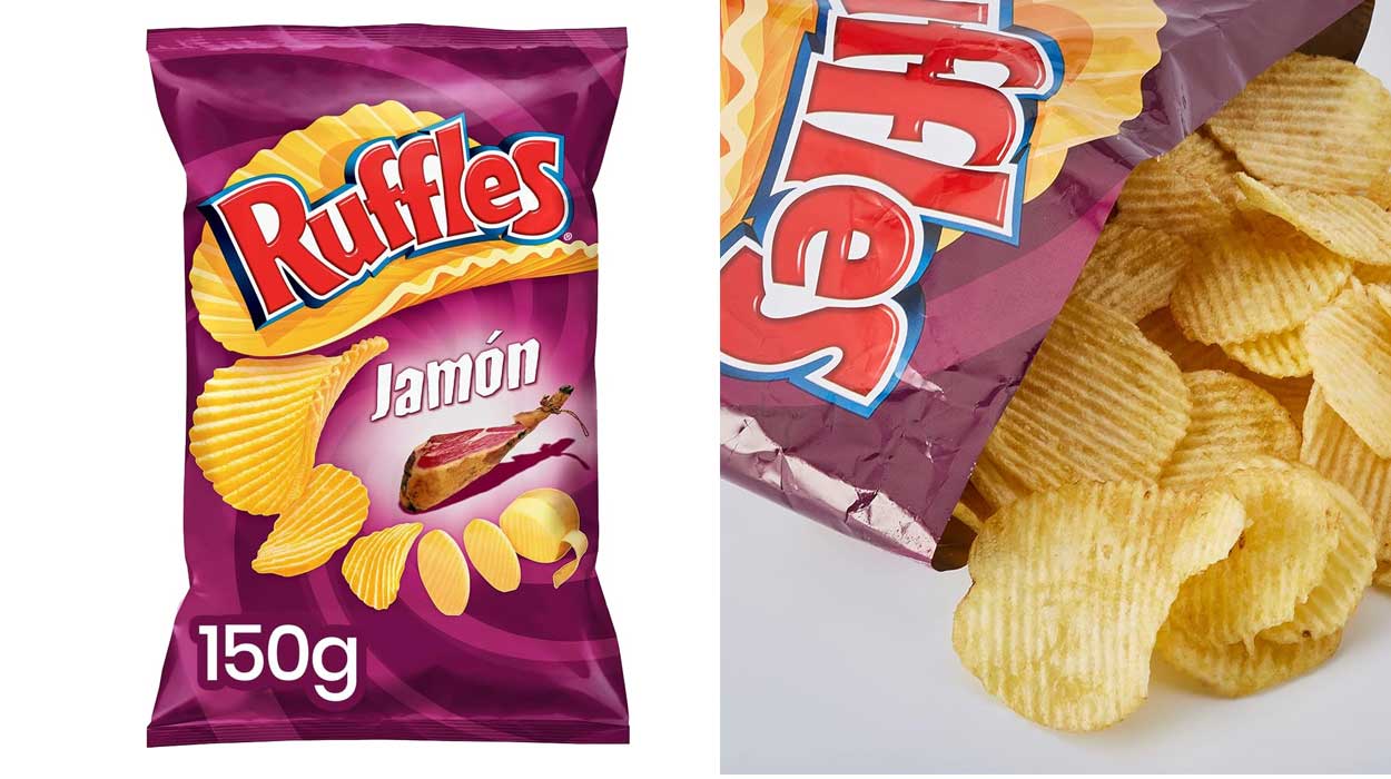 Ruffles jamón baratas