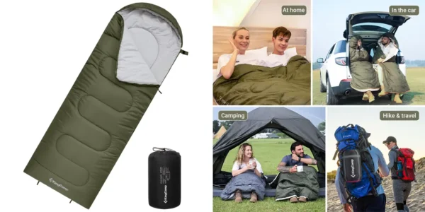 Saco de dormir KingCamp Oasis Temporada 3 Adulto