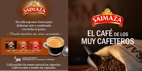 Saimaza fuerte cápsulas Nespresso oferta