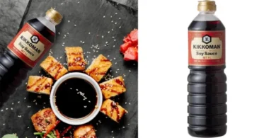 Salsa de soja oscura Kikkoman de 1 litro