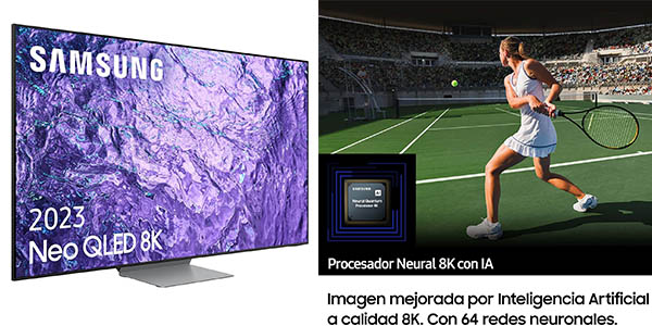 Samsung Neo QLED 8k smart tv chollo