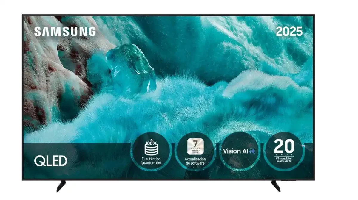 ¿Cine en casa por 449€? Amazon revienta el precio de la Smart TV Samsung QLED de 65" con Vision AI con un 55% de descuento ¡Vuela!