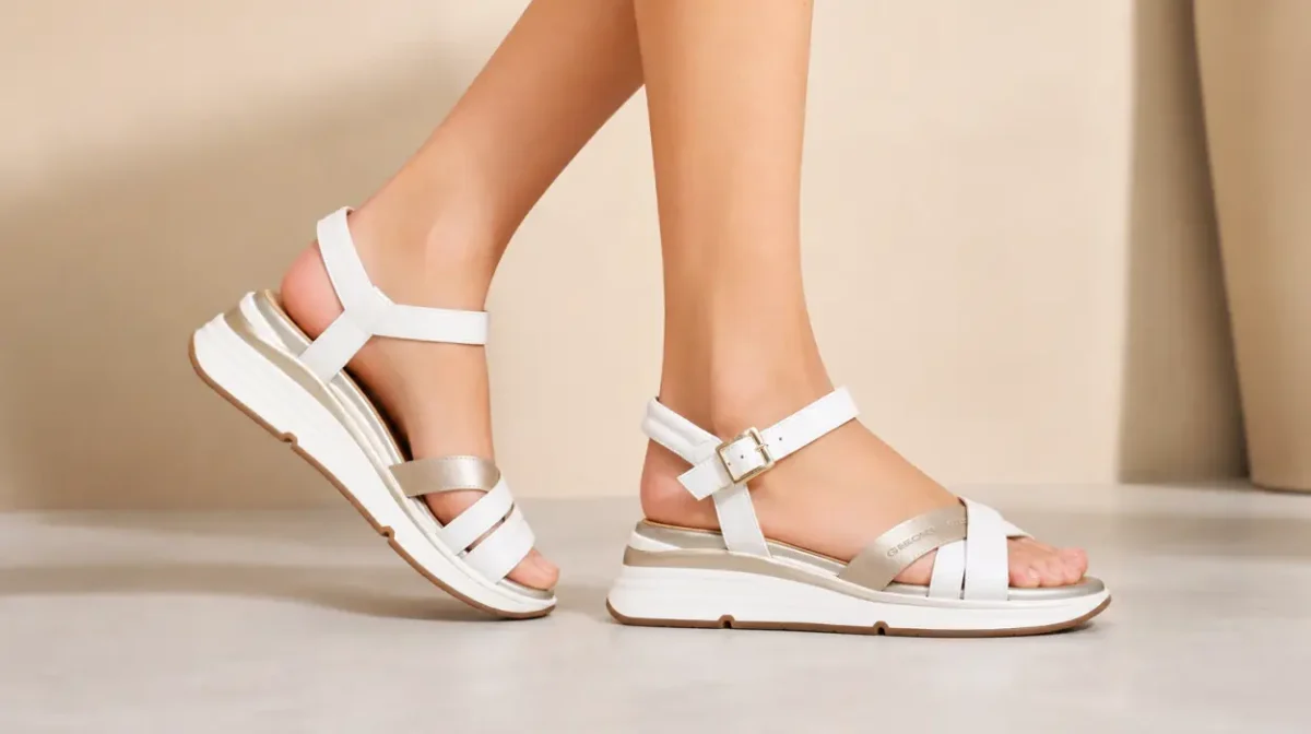 Sandalias de cuña Geox D Elowynne A para mujer