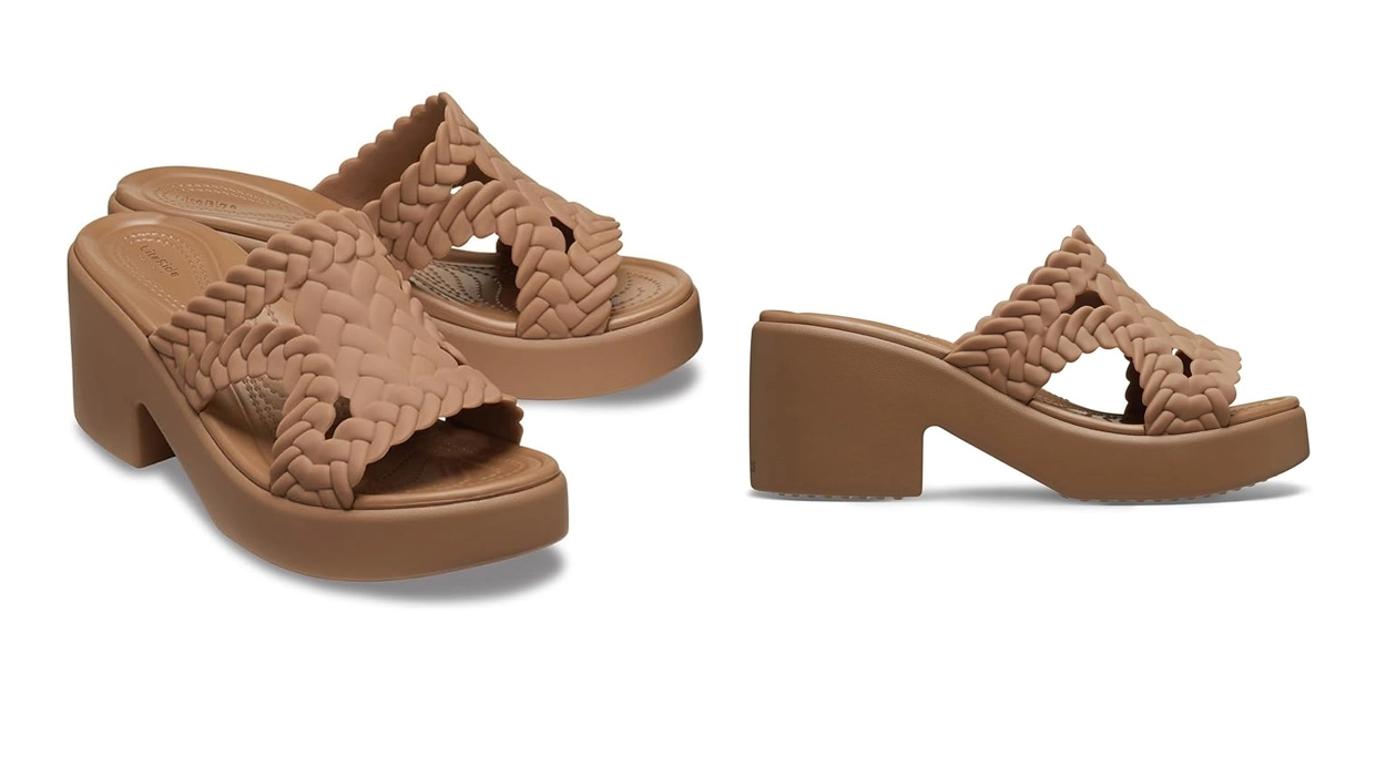 sandalias Crocs Brooklyn Heel baratas