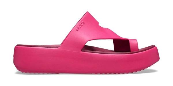 sandalias Crocs Getaway Platform Toe Loop oferta