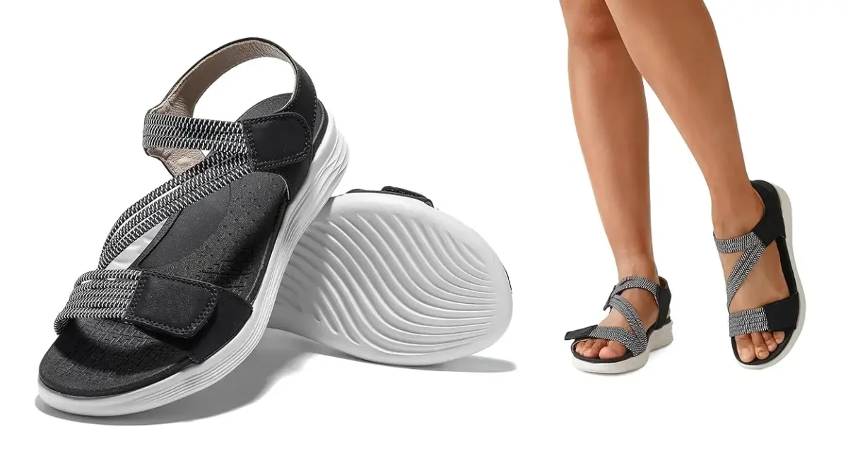 Sandalias Jomix con plantilla ortopédica para mujer