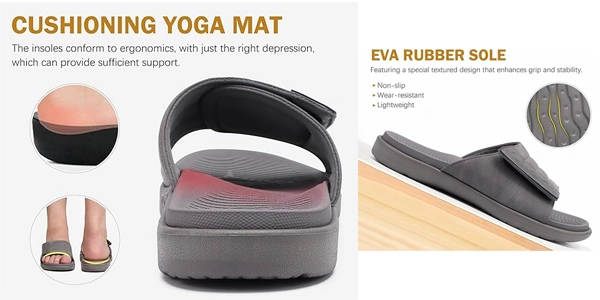 sandalias Oncai con plantilla ortopédica para hombre oferta