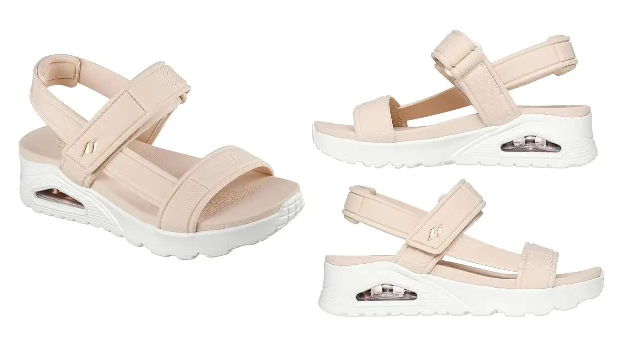 sandalias Skechers Uno summer stand 2 beige baratas