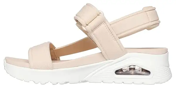 sandalias Skechers Uno summer stand 2 beige oferta