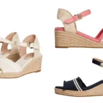 sandalias con cuña Tommy Hilfiger Fringe Canvas