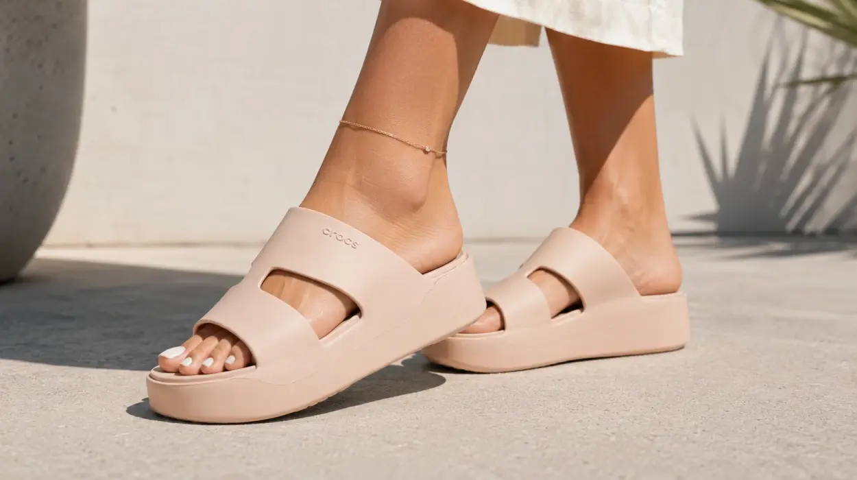Sandalias Crocs Getaway con plataforma