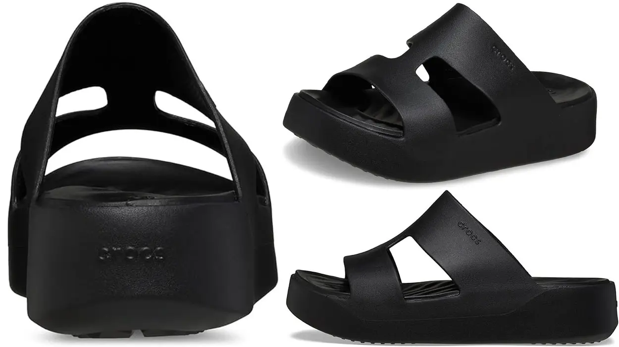 Sandalias Crocs Getaway con plataforma para mujer baratas
