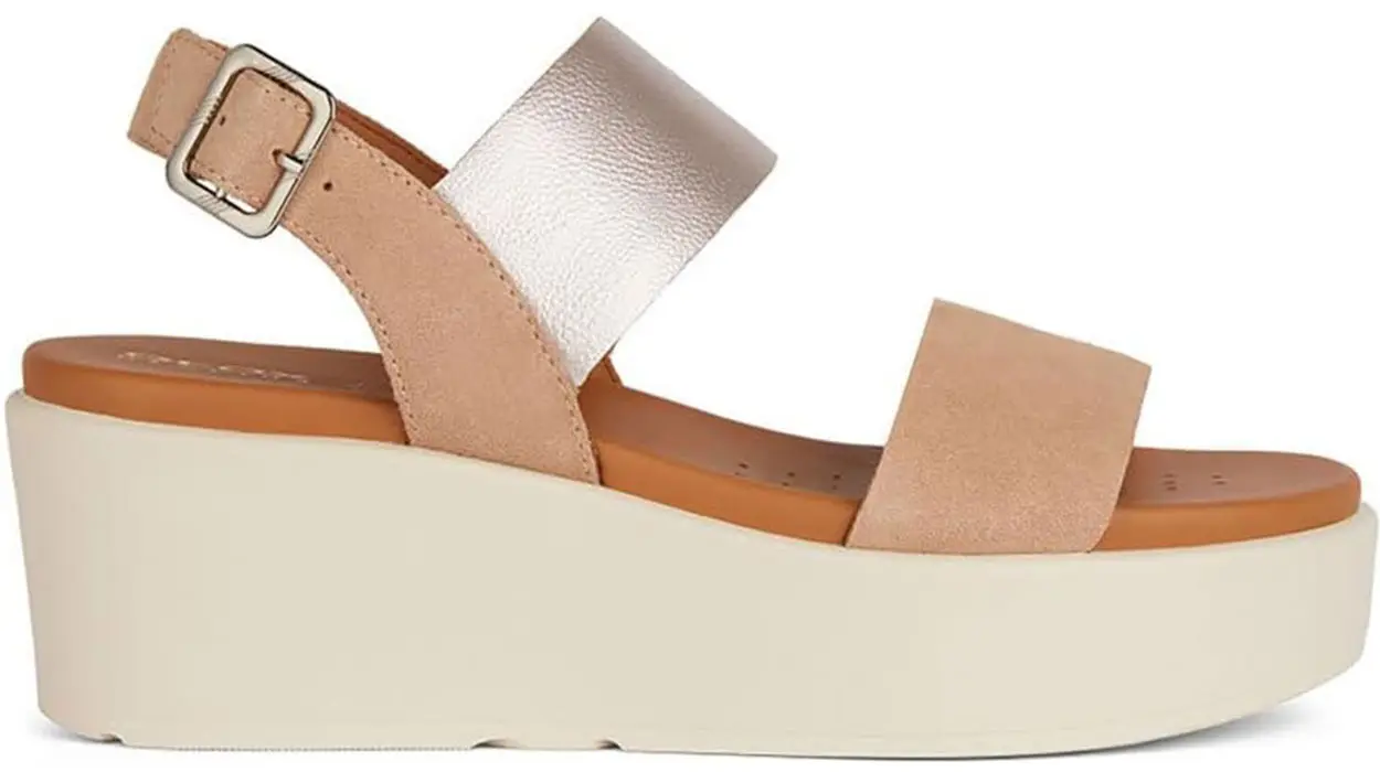 Sandalias de cuña Geox Xand 2.2s para mujer baratas