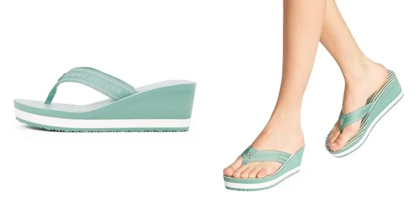 Sandalias con cuña Tommy Hilfiger Stripes