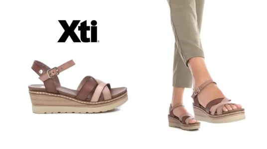 sandalias de plataforma cómoda Xti para mujer baratas