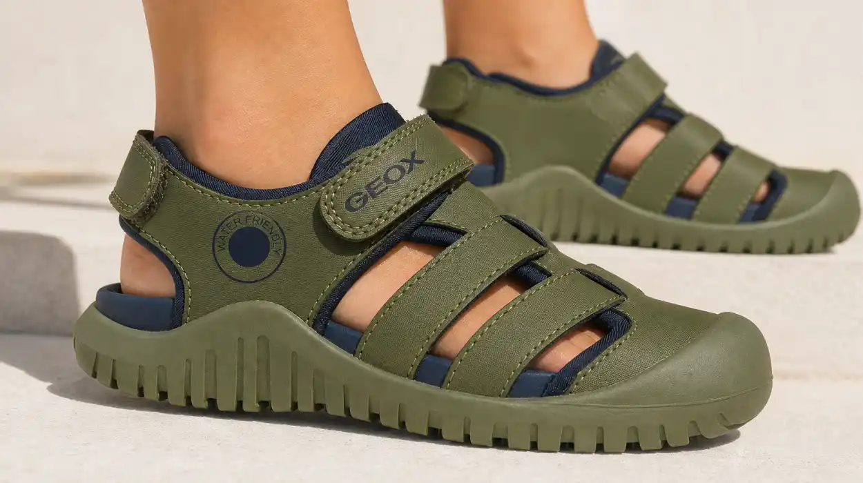Sandalias infantiles Geox J S. Fusbetto Pro Bo transpirables (hasta talla 39)