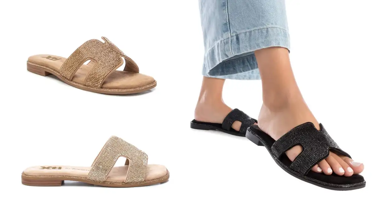 sandalias planas Xti para mujer baratas