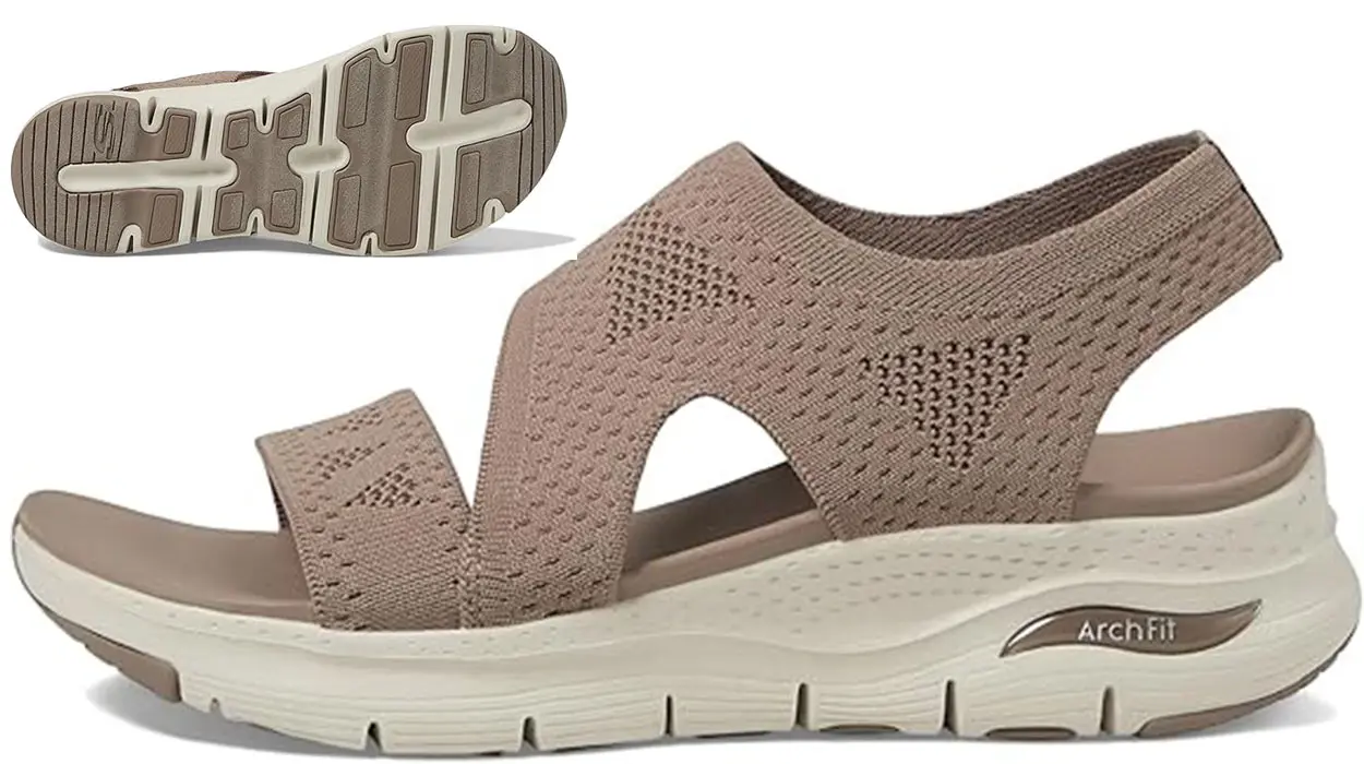 Sandalias Skechers Cali para mujer baratas