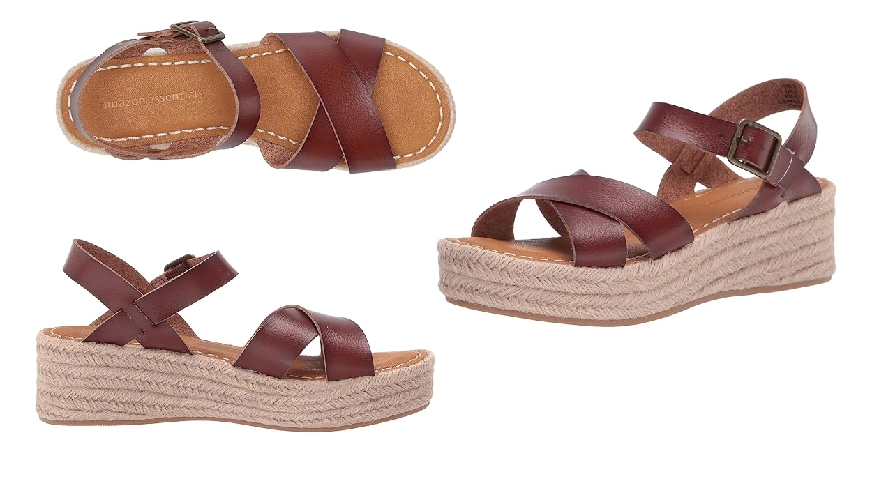 sandalias tipo alpargata Amazon Essentials baratas