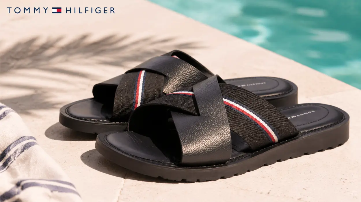 Sandalias planas Tommy Hilfiger Core Hilfiger Criss C para hombre