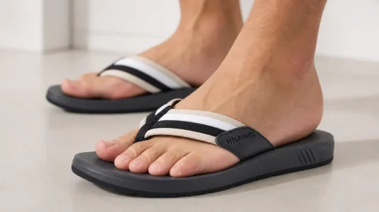Sandalias de playa moldeadas Tommy Hilfiger Hilfiger RWB para hombre