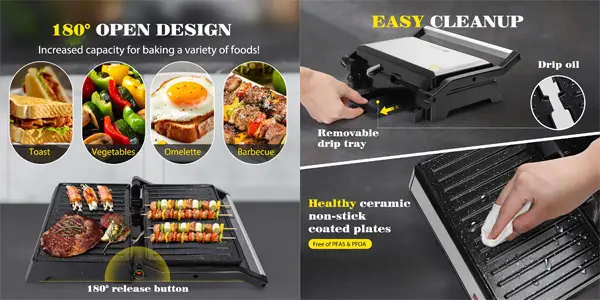 Sandwichera Aigostar Hett 300000HHJ