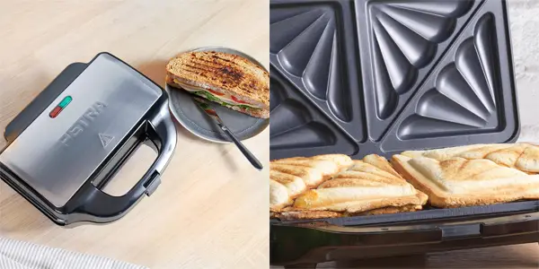 Sandwichera Petra PT2017TVDE XL de 900W