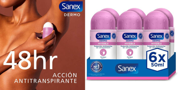 Sanex Dermo invisible desodorante barato