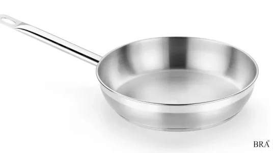Sartén profesional de acero inoxidable BRA A121611 de 20 cm