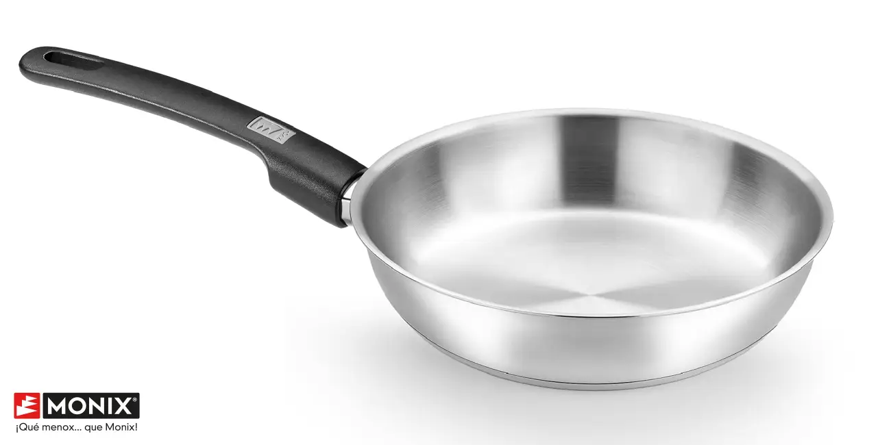 Sartén de acero inoxidable MONIX Elite