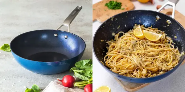 Sartén wok Monix Diamond de 28 cm