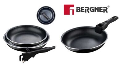 Sartenes Bergner Click & Cook Black Edition baratas