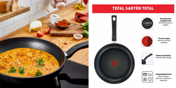 Sartenes Tefal Total Non Stick oferta