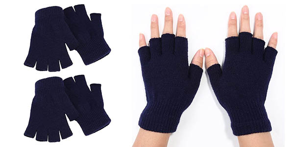 Satinior guantes sin dedos oferta