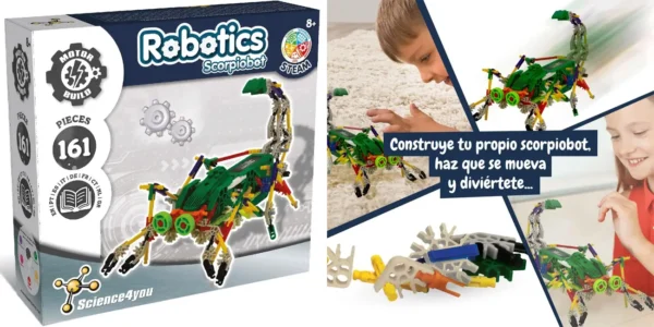 Kit de robótica Science4you Robotics Scorpiobot