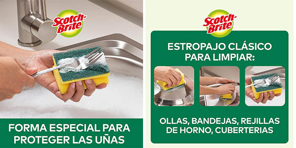Scotch Brite Classic estropajos oferta