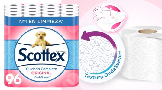 Scottex papel higiénico barato en Amazon