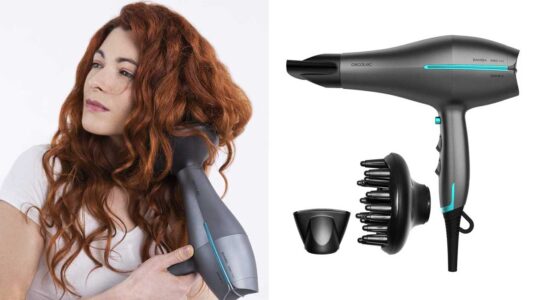 Cecotec Secador de Pelo Iónico Bamba IoniCare 5300 Maxi Aura Black barato