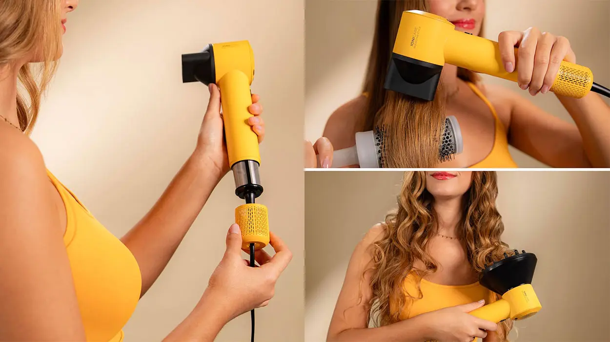 Secador de pelo Cecotec Ionicare Rockstar Style Yellow barato