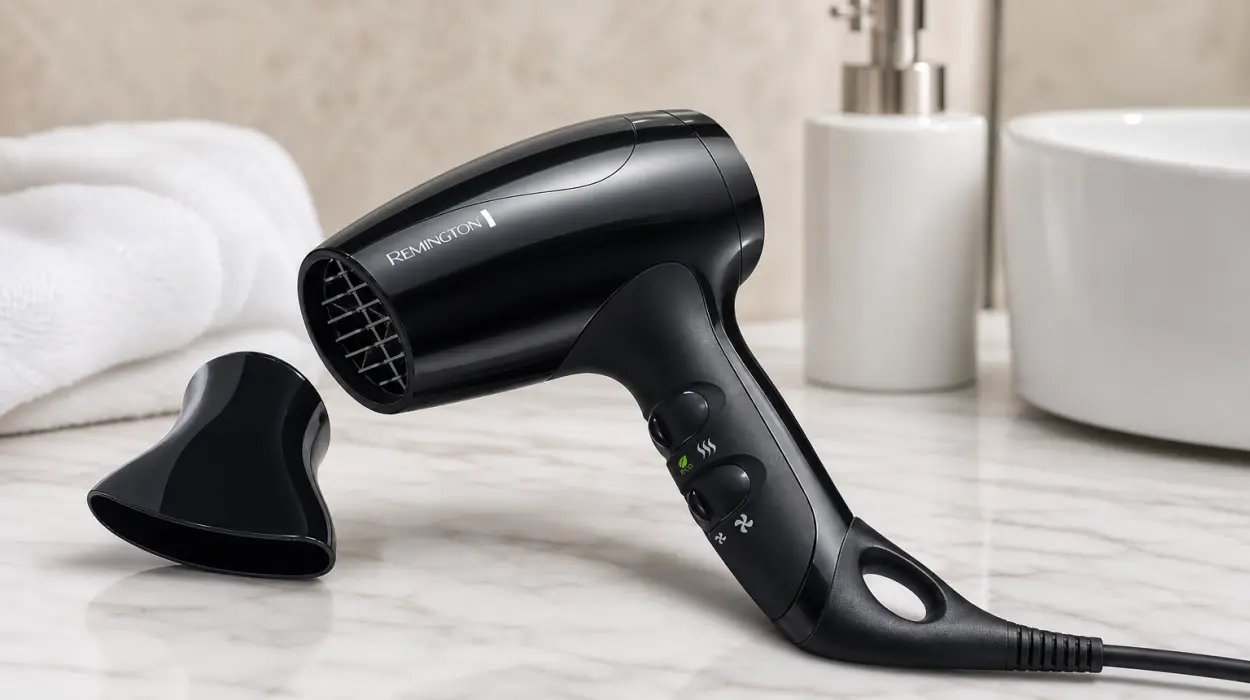 Secador de viaje Remington D5000 compacto de 1800W con 3 temperaturas