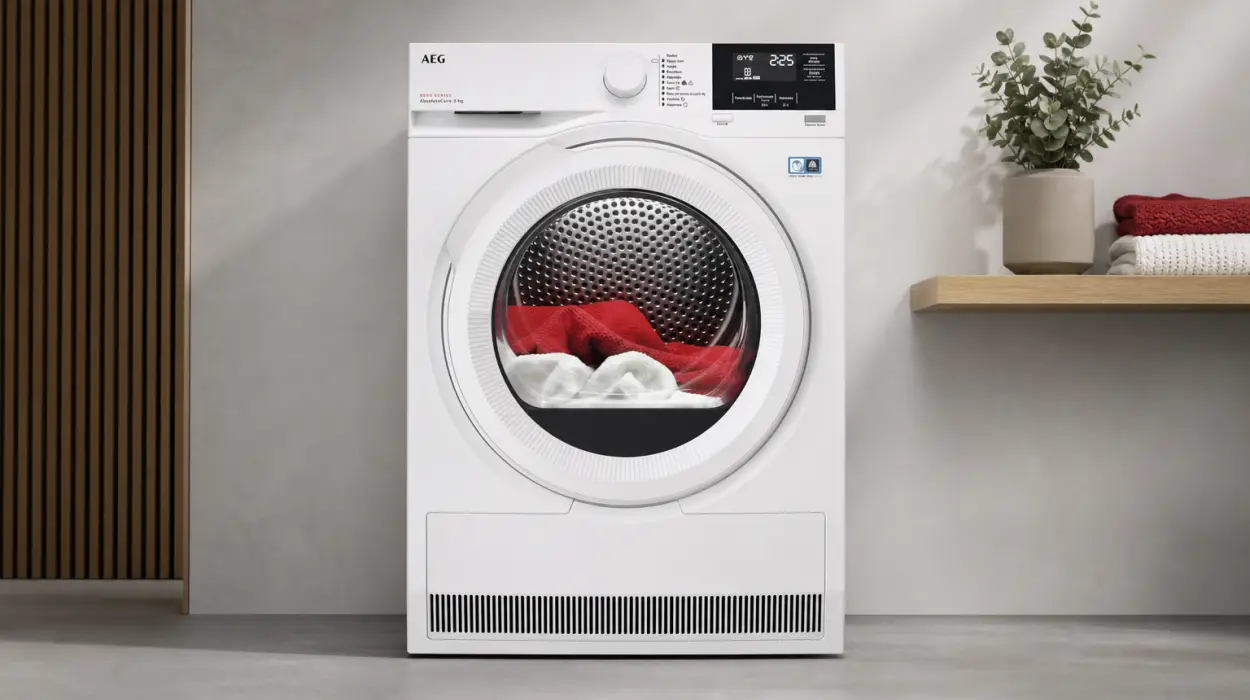 Secadora AEG Serie 8000 AbsoluteCare de 8 kg con bomba de calor