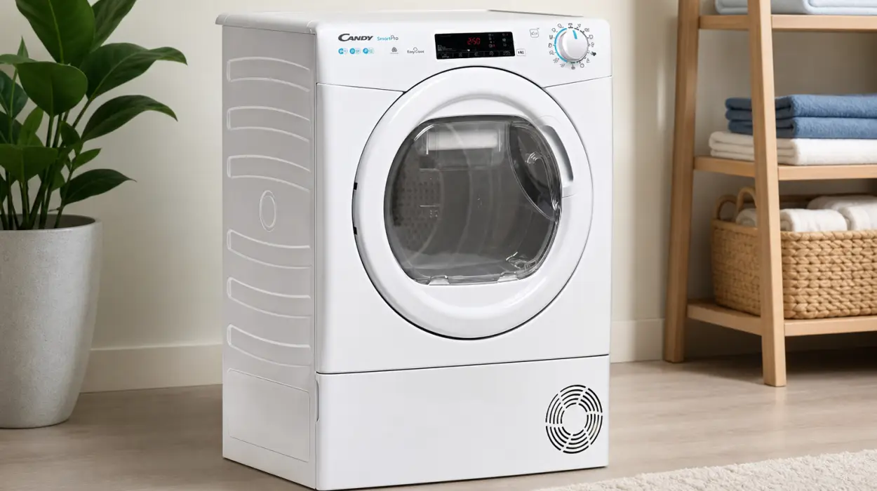 Secadora Candy Smart Pro con bomba de calor, WiFi y 7 ciclos rápidos