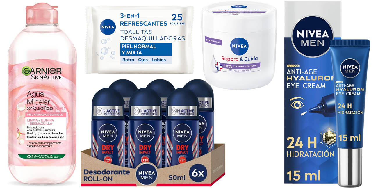 2ª unidad al 50% en higiene y cosméticos de Amazon