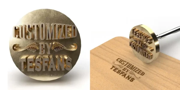 Sello de hierro personalizado