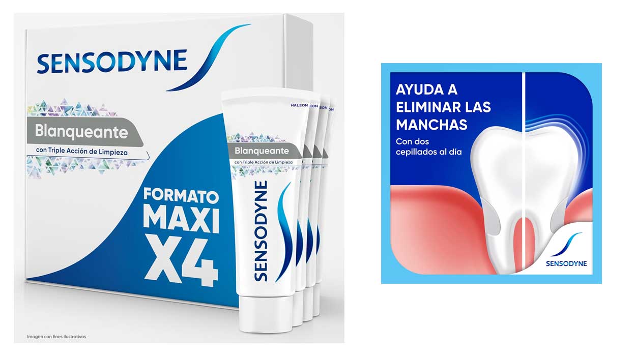 Sensodyne blanqueante
