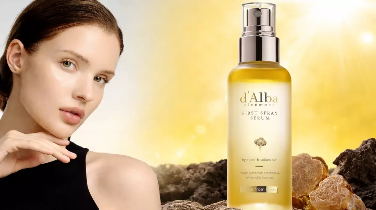 Sérum facial en spray d'Alba con trufas blancas
