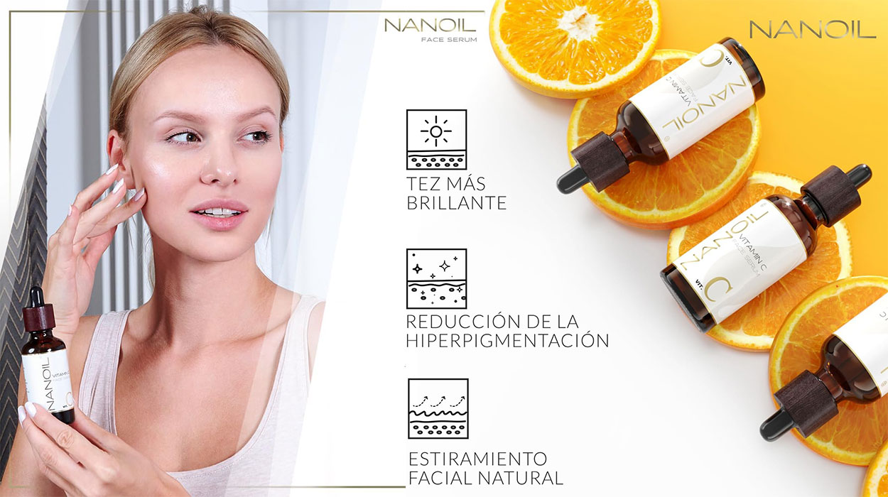 Sérum facial Nanoil con vitamina C barato