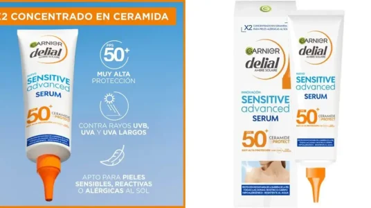 Sérum solar Garnier Delial Sensitive Advanced FPS 50+